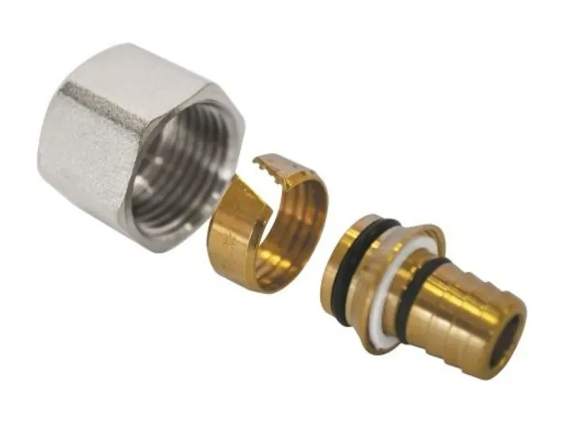 Евроконус для металлопластиковой трубы 16x3/4" Aqualink